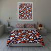 Sports ball pattern Bedding Duvet cover sets Duvet covers Pillowcases gifts (1 * Duvet Cover 2 * Pillowcases, without duvet insert)
