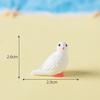 Micro Landscape Sea Bird Seagull Pigeon Miniature Fairy Garden Home Houses Decor Beach Plate Landscaping Decor DIY Accessories