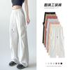 Khaki paratrooper quick-drying pants thin summer new high-waisted and thin outdoor sports tooling casual pants