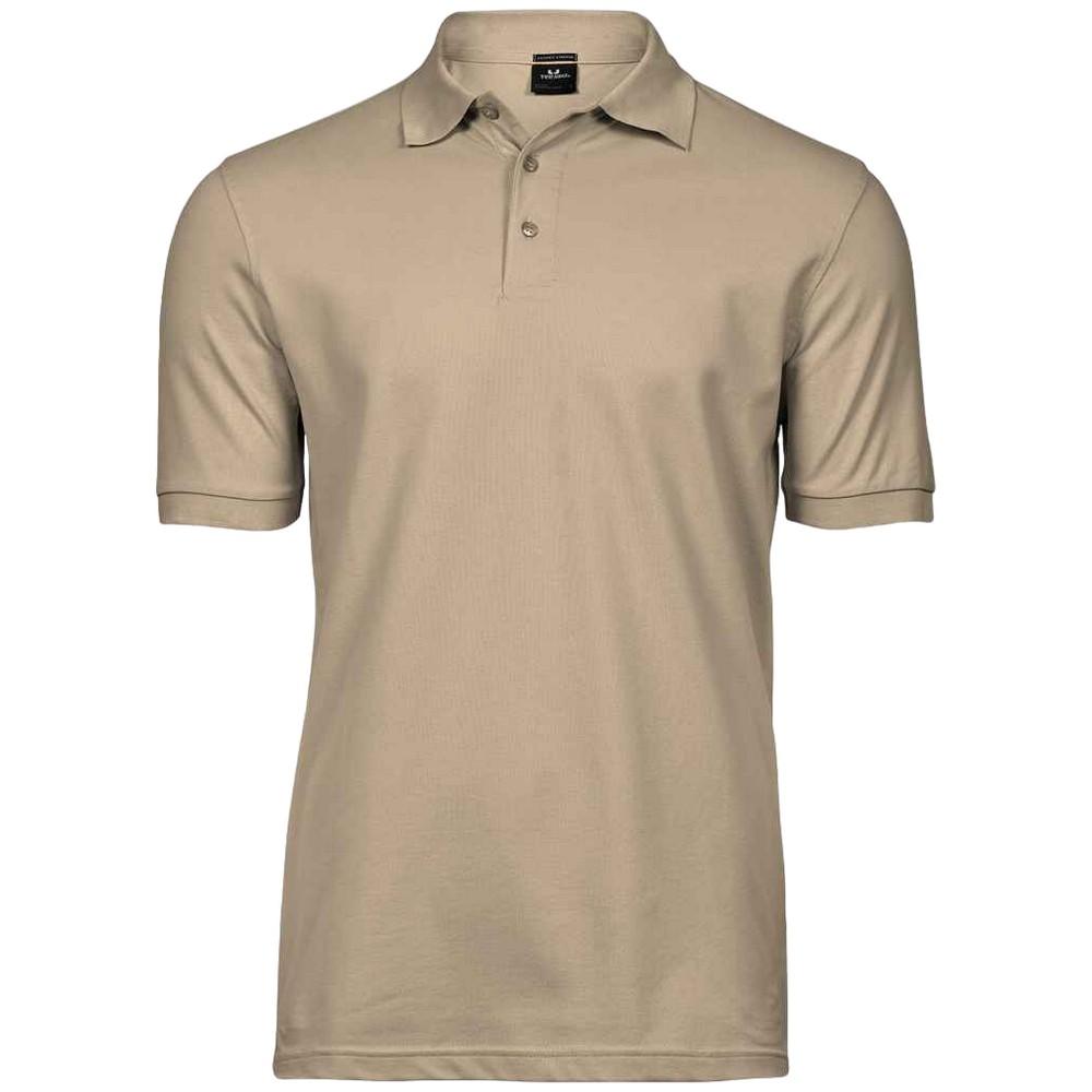 Tee Jays Мужская роскошная рубашка-поло из стрейч-пике