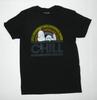 Peanuts Snoopy Movie Chill Character Graphics Black Tee Shirt New