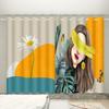 Drape Ins Design Girl Bedroom Space Room Nordic Contemporary Simple High Shading Curtain Heat Insulation Perforated Thick Blackout Drape
