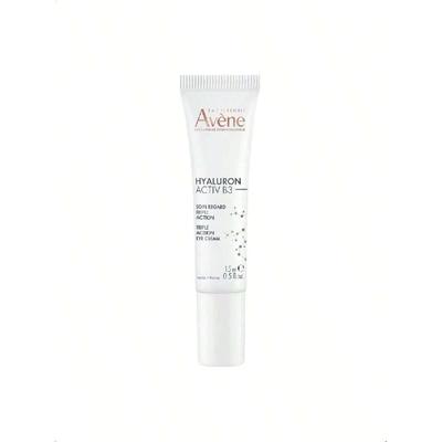 Avene Hyaluron Activ B3 Тройной корректирующий крем для контура глаз, 15 мл