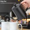 600ml Capacity Gooseneck Tea Kettle Long Narrow Spout Gooseneck Kettle  Coffee Brewing