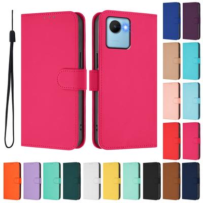 Чехол RealmeNarzo50iPrime для Realme Narzo 50i Prime, кожаный флип-чехол realmeNarzo50iprime, защитный чехол-книжка с отделением для карт