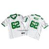 Mens Retro Embroidered American Football Jersey Philadelphia Eagles Vintage Style Sport Shirt Fan Wear