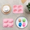 Human Heart Brain Silicone Molds Halloween 3D Organ Shape Chocolate Candy Pudding  Ice Cube Tray Cupcake Cake Decoration Tools