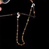 Eyeglass Lanyard Man Fashion Eyewear Straps Beads Silver Sunglasses Reading Gold Glasses Chain