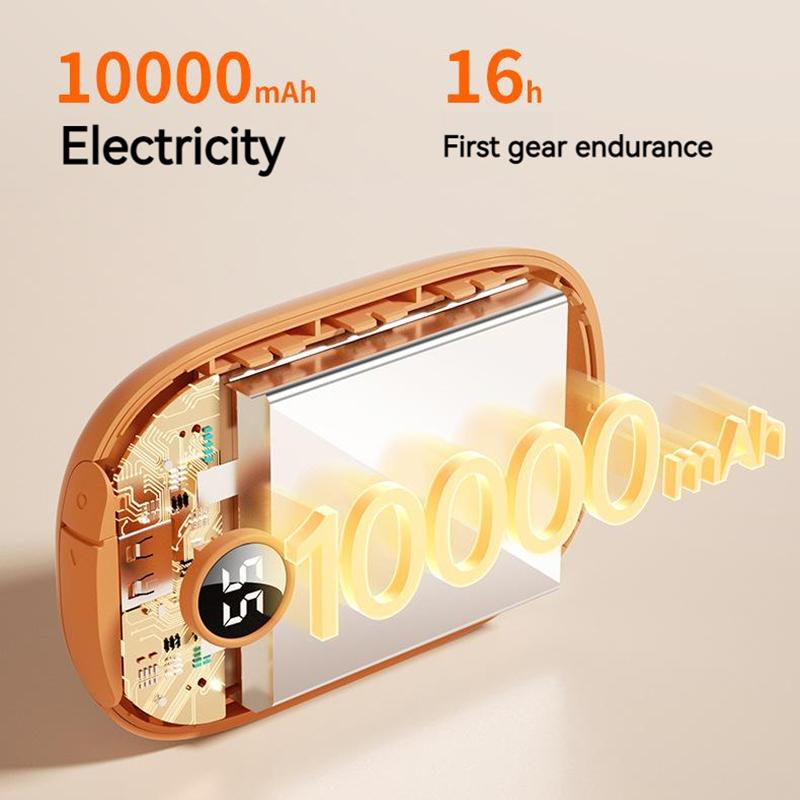10000 мАч Грелка для рук с USB-зарядкой 2-в-1 Портативный Power Bank Зимний ручной электрический обогреватель для холодной погоды