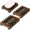 Anwenk Soap Dish for Shower Waterfall Soap Holder Soap Tray Soap Saver Drainer Flexible Silicone for Shower/Bathroom/Kitchen/Counter Top,Keep Soap