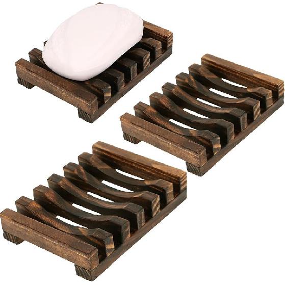 Anwenk Soap Dish for Shower Waterfall Soap Holder Soap Tray Soap Saver Drainer Flexible Silicone for Shower/Bathroom/Kitchen/Counter Top,Keep Soap