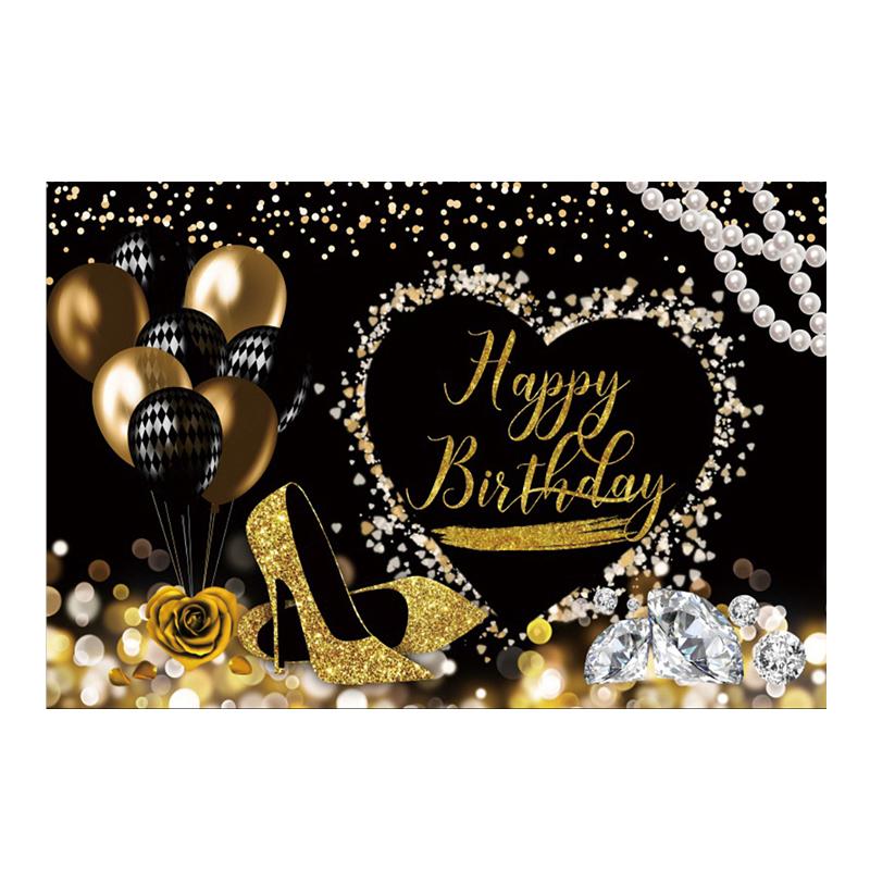 5*3 фута/7*5 футов/8*6 футов фон с днем рождения, баннер, тканевый реквизит, украшение для вечеринки