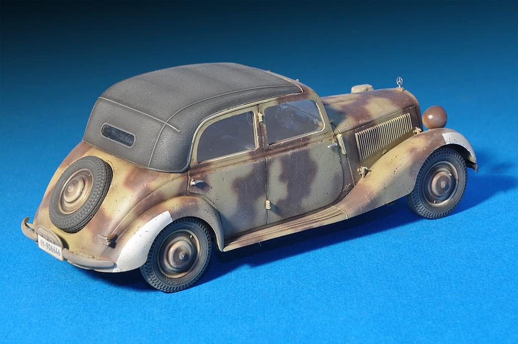 Miniart MB TYPE170V Cabriolet Saloon MA35103 Plastic Model 1/35