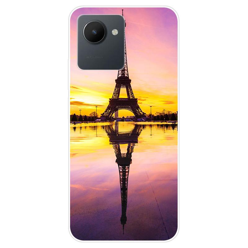 Для Realme C30S C 30S RealmeC30S чехол Мягкая силиконовая задняя крышка Чехол для телефона с рисунком из мультфильма Разнообразие