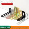 Adjustable 90° L-Shaped Shelf Bracket for Furniture and Partition Support