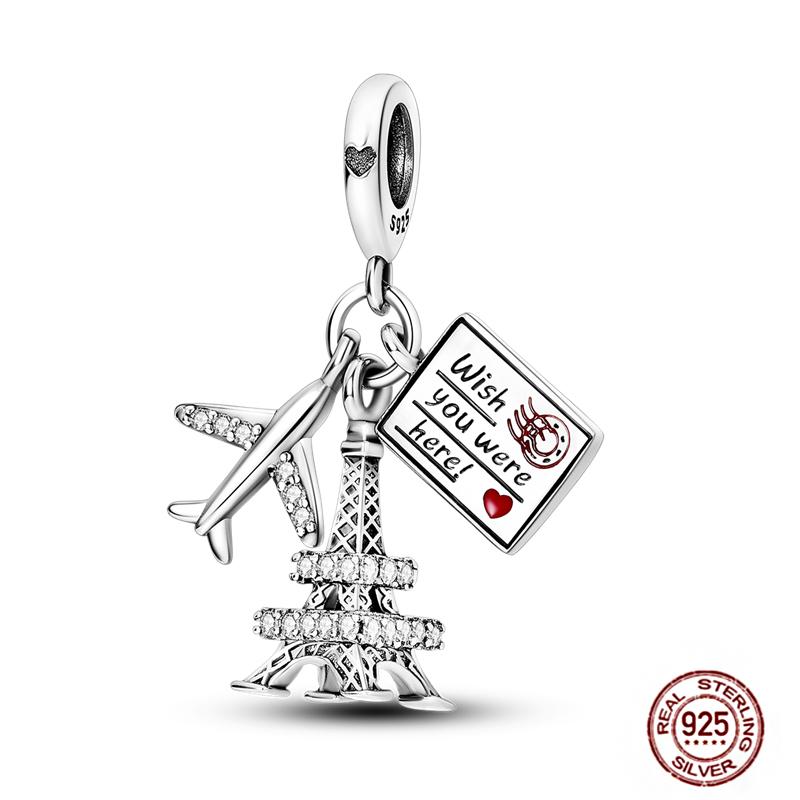 Woman Retro Copper Animal Tree Of Life Charms Beads Loveheart Fit Original Pendant Bracelet Diy Jewelry Making Gift