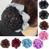 Women Fashion Bun Cover Hair Snood Ballet Dance Skating Crochet Hair Net