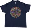 PSYCHEDELIC DISCO LIGHT Kids Boys Kids Boys T-Shirt Retro Oldies Music Nerd Techno Indie
