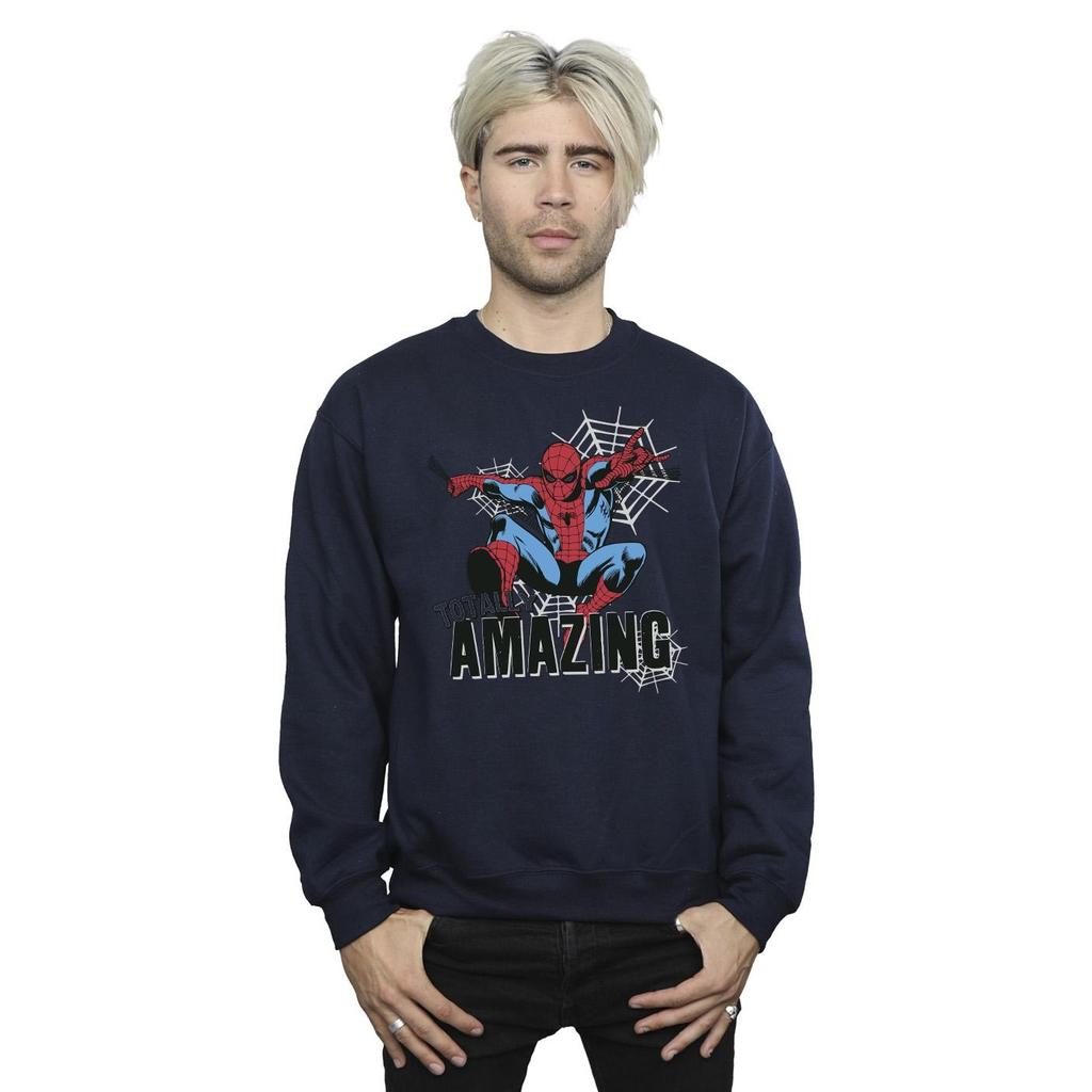 Marvel Mens Spider-Man Amazing Sweatshirt