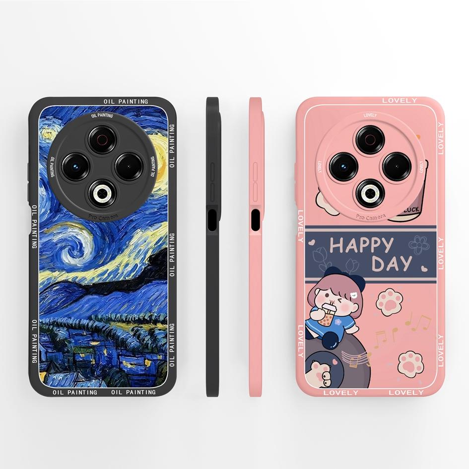 Популярный чехол для Tecno Camon 20 30S Pro Spark 20 30 Pro 30C бампер Capa мягкий жидкий силикон мультяшный рисунок панды чехол противоскользящий для корпуса Tecno