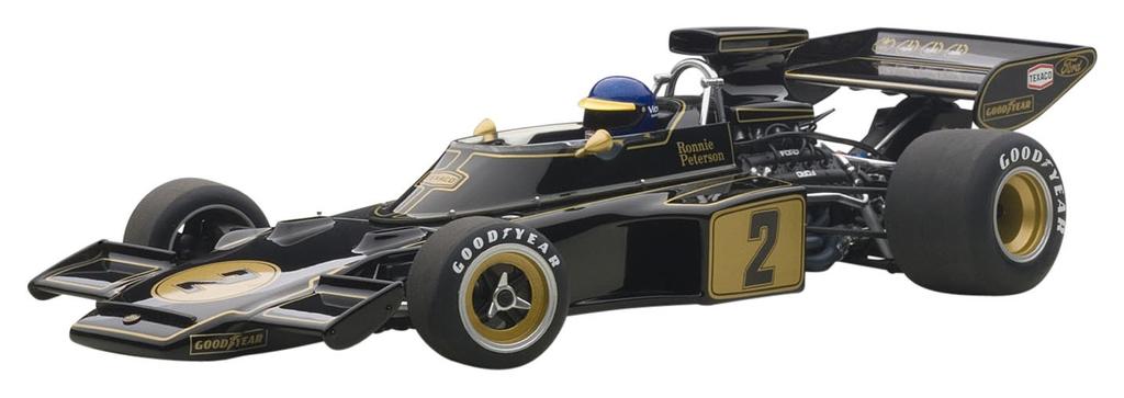 AUTOart Lotus 72E 1973 Ronnie Peterson Driver 1/18 #2 (with Figure)