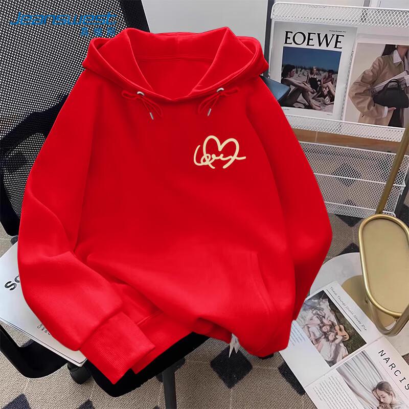 Женская толстовка с капюшоном Jeanswest Heartline Gold
