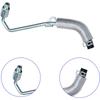 Engine Turbocharger Oil Return Drain Line Oil Feed Pipe Kit Titanium Steel Turbocharger Line 25200947 55569839 55568031 55567067