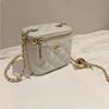 Classic Bestseller Secret Garden Camellia Quilted Chain Box Bag for Women Summer Mini Shoulder Crossbody Bag Women's Bag