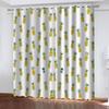 Aesthetic Room Decoration 3D Fruit Prints Patterns Window Curtain Living Room Decorative Blackout Curtains for The Bedroom