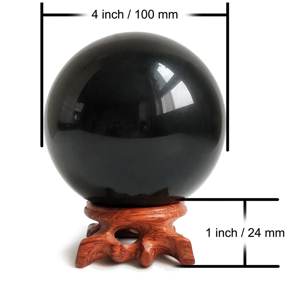 Натуральный круглый кристалл обсидиана отпугивает удачу для естественной силы исцеления медитации товары обсидиан, шар, мяч, статуэтка, зло, товары, популярные,