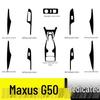 19-21 GAC MAXUS G50 Защитная пленка для интерьера из углеродного волокна: Защитные наклейки на консоль/двери от царапин и ударов