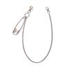 Ladies Metal Pin Stainless Steel Pants Chain With Punk Style And Lobster Clasp For Hip Hop Look