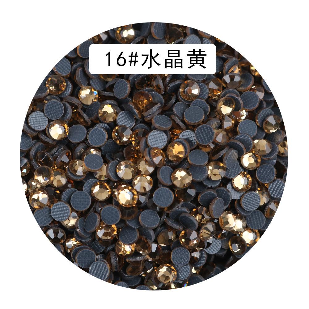 Ближний Восток Бриллиант Dmc Горячий Бриллиант Плоское Дно Стекло Подошва Аксессуары для Одежды Сделай Сам Сумка Обувь и Головные Уборы Дрель для Ногтей Ювелирная Наклейка Дрель