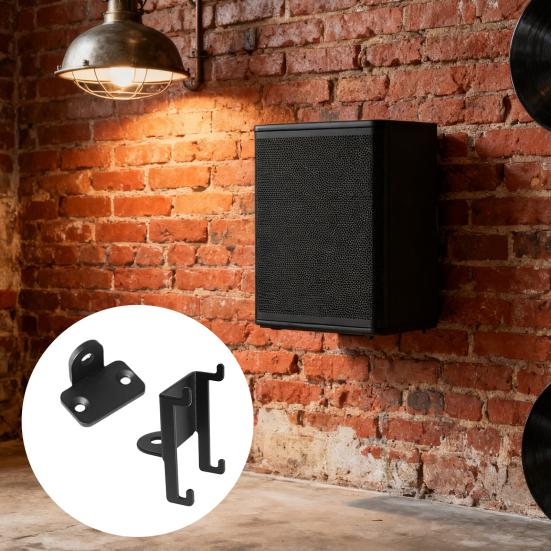 Настенный кронштейн для Bose Virtually Invisible 300 Металлический кронштейн для беспроводного объемного звука Надежная Быстрая установка Держатель для монитора