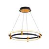 Светодиодная потолочная люстра Nordic Ring для столовой, гостиной, центрального стола, кухонного острова, подвесные светильники, домашний декор, люстры, светильник