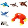USB Rechargeable Cat Toys with Cat Mint Plush Flapping Bird Cat Toys  Indoor Cats