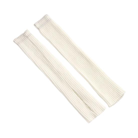 Вязаные гетры со штрипками Женские носки для йоги Выше колена В рубчик Зимние гетры для девочек Спортзал Фитнес Танцы Балет