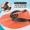 Silicone Straps Swim Training Hand Paddles Adjustable Hands Flippers  Adult and Junior