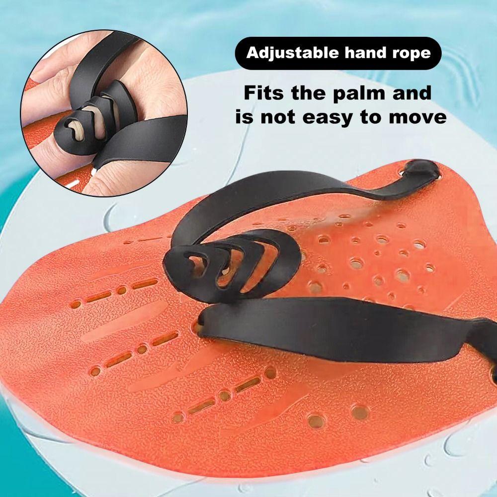 Силиконовые ремешки Тренировочные лопатки для плавания Унисекс Ласты для рук Тренировка плавания