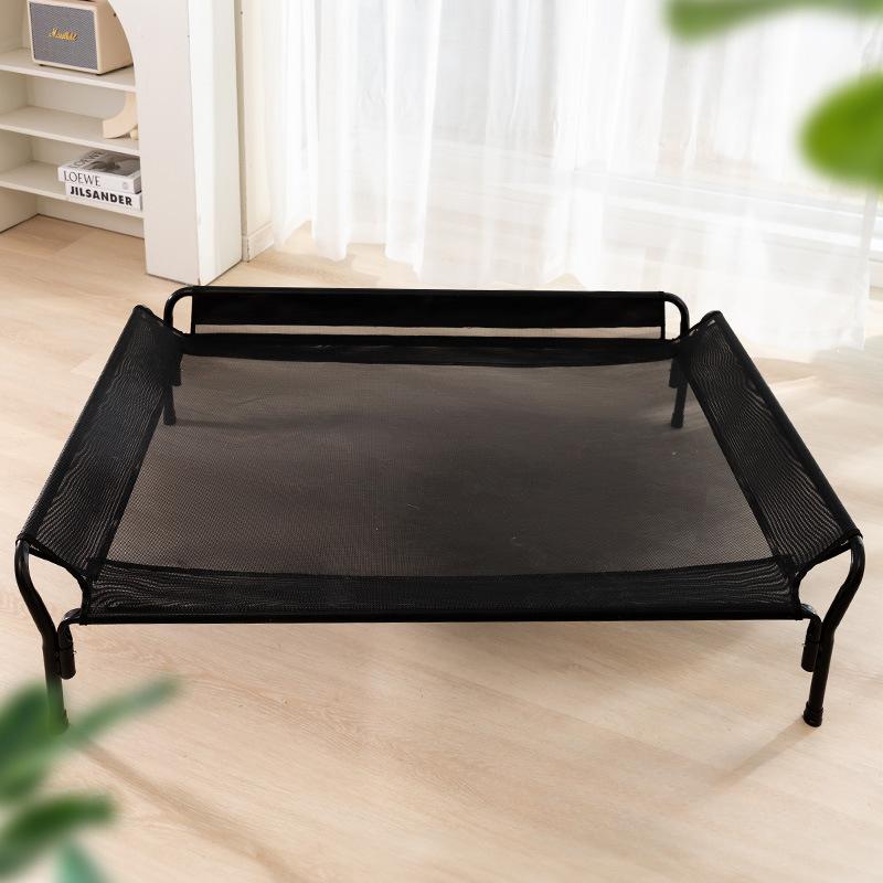 Раскладушка для больших собак, спинка для средних и крупных собак, влагостойкая и дышащая, раскладушка для собак, раскладушка для кошек, съемная и моющаяся раскладушка для домашних животных