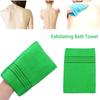 Durable Portable Body Rub Cleaner Exfoliating Bath Towel Shower Scrubber Bath Glove Washcloth