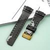 Ремешок для Casio G-Shock GA-100/110/120/140/200/400/700 800 GD-100/110/120 G-8900 GLS-100 Замена Силиконовый Полимерный Ремешок для Часов 16 мм