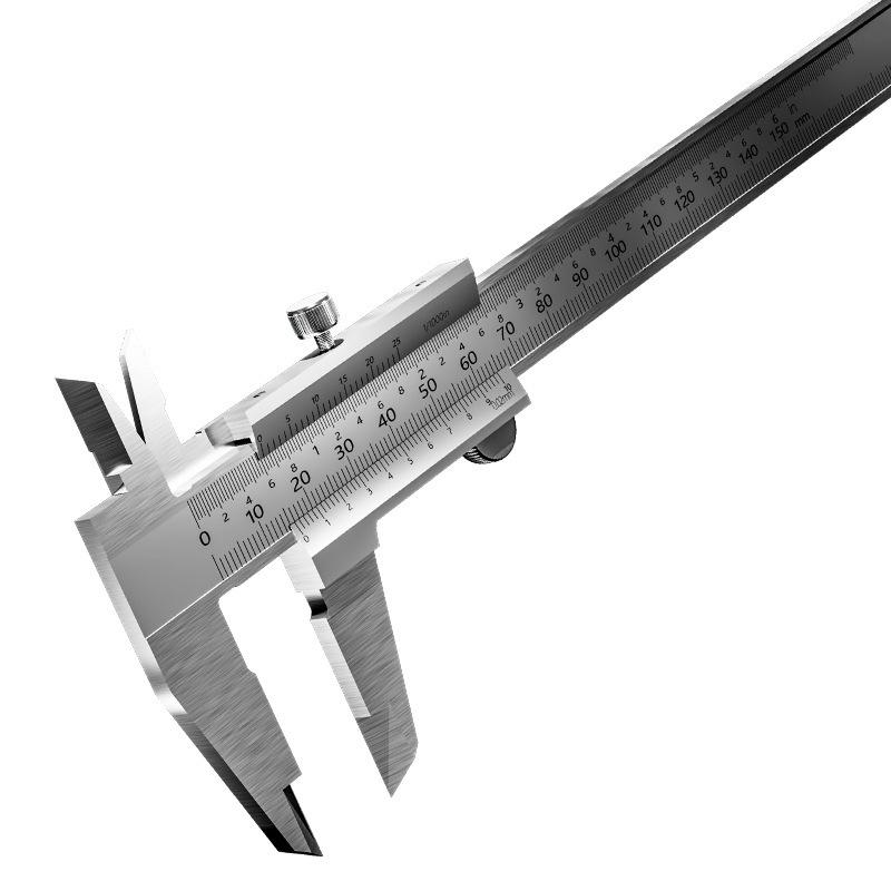 High Precision 0-150mm Digital Vernier Caliper - Stainless Steel Carbon Fiber Industrial Grade Watch LCD Display Tool