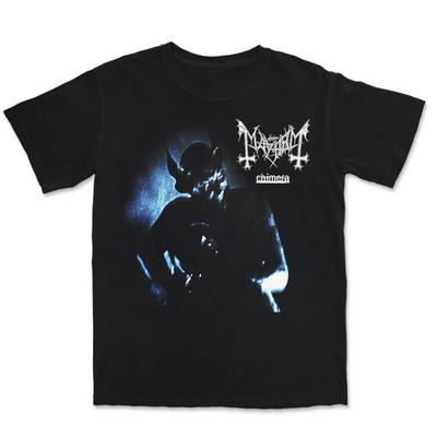 Mayhem Chimera Альбом Группа Короткий Рукав Полный Размер от S до 5XL Футболка MD233 Унисекс Футболка