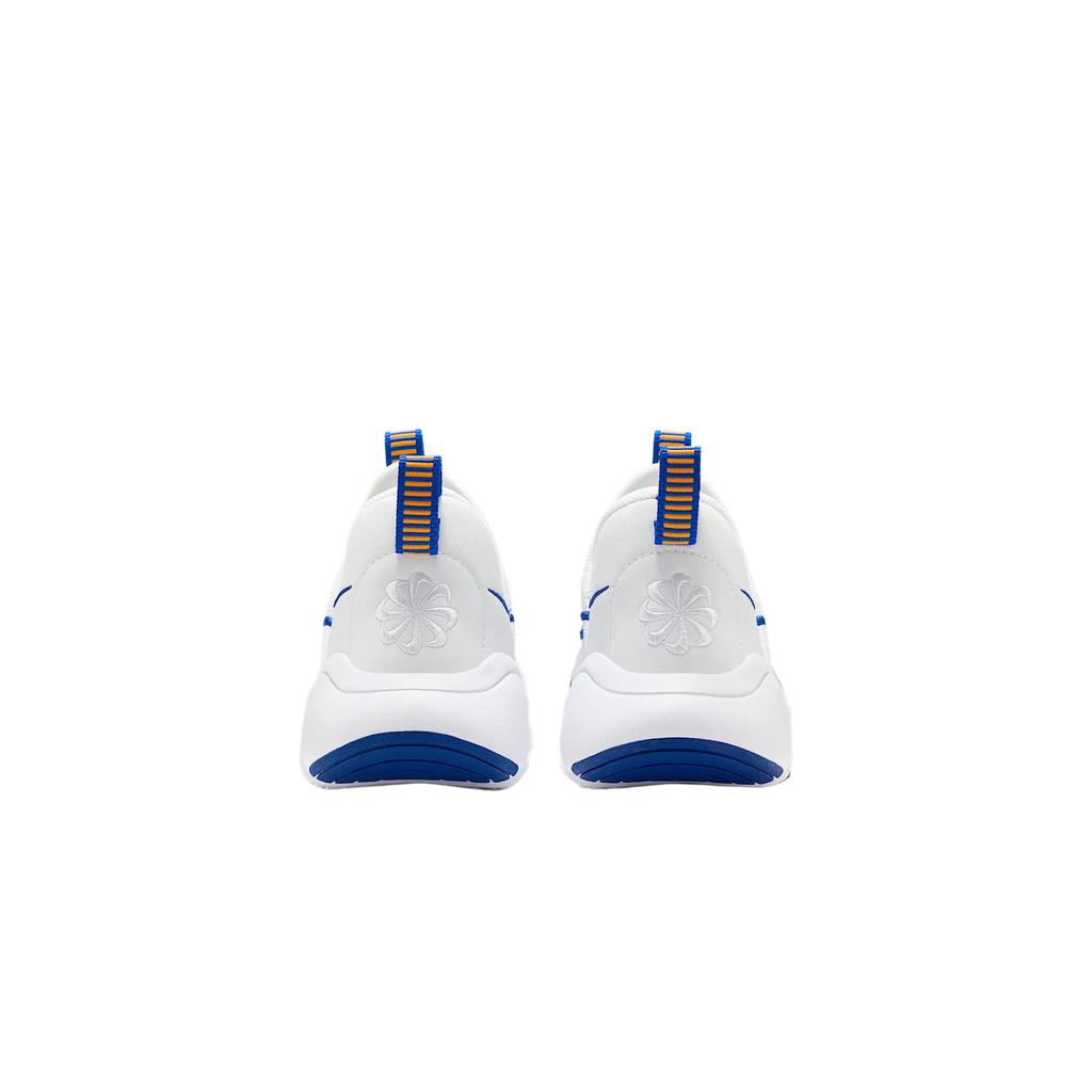Nike Flex Plus 2 Breathable Low top Kids' Running Shoes Mountain White Royal Blue Orange Peel Yellow White Sneakers DV8999-103