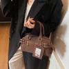 Niche Design Handbag New Fashion Versatile Bowling Bag High-end Texture Shoulder Messenger Bag
