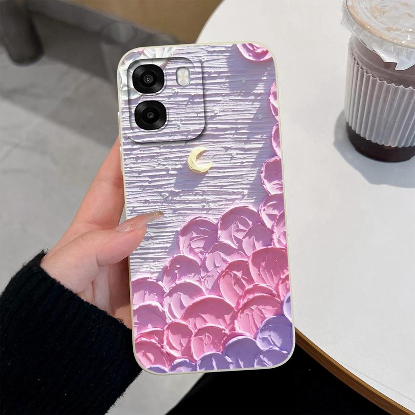 For Oppo A6x A6s Reno 15 15F 15Pro Realme 16Pro Phone Cases Fashion Astronaut Shell Lightweight Liquid Silicone Premium Anti Slip Lens Protector Cover
