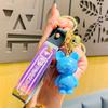 Adorable Color-changing Chameleon Bear Keychain Cute Resin Cartoon Gift For Kids And Adults
