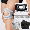 Наколенник для облегчения боли Двойной ремень поддержки сухожилия надколенника для разрыва мениска, артрита, MCL, ACL, Шляттера Регулируемый нейлоновый наколенник для