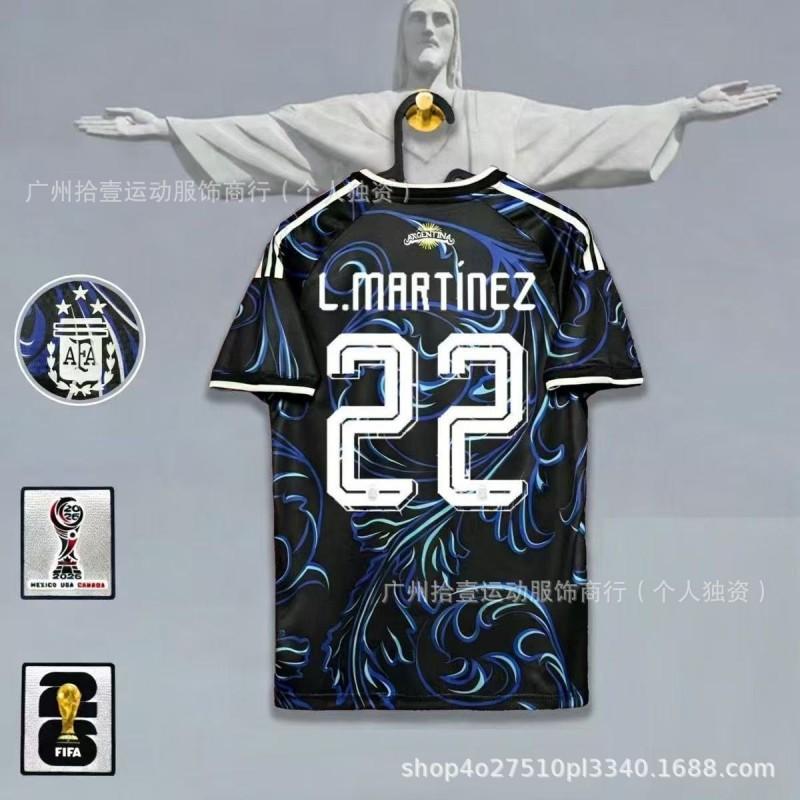 2026 Argentina Home Away Soccer Jersey Men Women Short Sleeve Football Shirt Messi 10 Alvarez 9